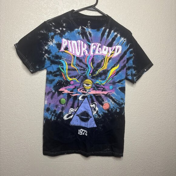 PerryScope Pink Floyd Band Tee Womans S Tie Dye - Picture 1 of 2